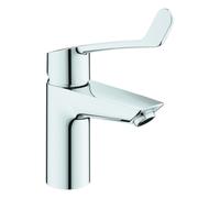 Mezclador monomando de lavabo Grohe Eurosmart, tamaño S, proyección 119 mm, juego de desagüe push-open, palanca larga, 23982003