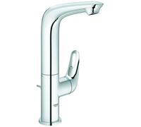 Mezclador monomando de lavabo Grohe Eurostyle, tamaño L, 127 mm de saliente, desagüe automático, giratorio, maneta abierta, 23569003