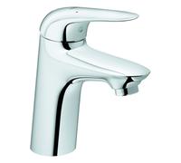 Mezclador monomando de lavabo Grohe Eurostyle, tamaño S, 110 mm de proyección, sin juego de desagüe, maneta cerrada, 23715003