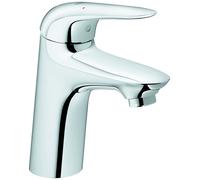 Mezclador monomando de lavabo Grohe Eurostyle, tamaño S, 110 mm de saliente, sin desagüe automático, maneta cerrada, 23715003