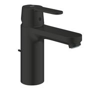 Mezclador monomando de lavabo Grohe Get, tamaño M, 122mm de proyección, juego de desagüe, 234542430, Color: Negro mate