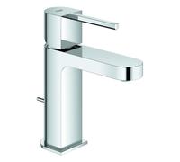 Mezclador monomando de lavabo Grohe Plus, tamaño S, proyección de 111 mm, juego de desagüe, EcoMode, 23870003