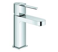 Mezclador monomando de lavabo Grohe Plus, tamaño S, proyección de 111 mm, juego de desagüe push-open, 33163003