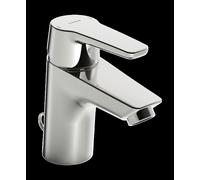 Mezclador monomando de lavabo HANSA HANSAPOLO, soporte de cadena con cadena, sin juego de desagüe, proyección 103mm, 5140229300676, 51412293