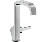 Mezclador monomando de lavabo hansgrohe AXOR Citterio 190, sin juego de desagüe, proyección 171mm, 39037000, Color: cromado