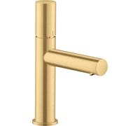 Mezclador monomando de lavabo hansgrohe AXOR Uno 110, Zerogriff, sin kit de desagüe, proyección 123mm, 45002250, Color: Óptica de oro cepillado