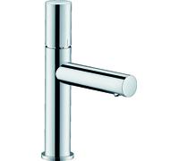 Mezclador monomando de lavabo hansgrohe AXOR Uno 110, Zerogriff, sin kit de desagüe, proyección 123mm, 45002800, Color: Óptica de acero inoxidable