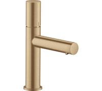 Mezclador monomando de lavabo hansgrohe AXOR Uno 110, Zerogriff, sin kit de desagüe, proyección 123mm, 45002140, Color: Bronce cepillado