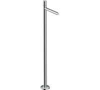 Mezclador monomando de lavabo hansgrohe AXOR Uno, Zerogriff, de pie, sin juego de desagüe, 260mm de proyección, 45037800, Color: Óptica de acero inoxidable