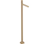 Mezclador monomando de lavabo hansgrohe AXOR Uno, Zerogriff, de pie, sin juego de desagüe, 260mm de proyección, 45037140, Color: Bronce cepillado