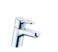 Mezclador monomando de lavabo KLUDI PURE, altura de caño 70 mm, sin juego de desagüe, EcoPlus, cromo, 373890565WR4