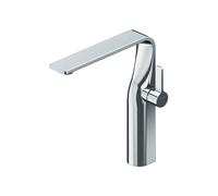 Mezclador monomando de lavabo Steinberg Serie 230, con cartucho cerámico, mangueras flexibles, sin juego de desagüe, proyección de 200 mm, 23017202, Color: cromado