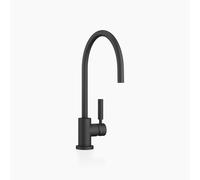 Mezclador monomando Dornbracht TARA para fregadero/ducha profesional, alcance de 235 mm, 33836888-33, Color: Negro Mate