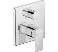 Mezclador monomando empotrado de bañera Duravit Manhattan, 2 consumidores, cromo alto brillo, MH5210018010