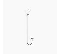 Mezclador monomando empotrado Dornbracht con conexión de ducha integrada con set de ducha manual, sin ducha manual, 36002970-99, Color: Platino oscuro mate