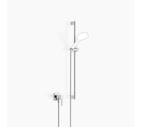 Mezclador monomando empotrado Dornbracht con conexión de ducha integrada con set de ducha, sin teleducha, 36013970-00, Color: cromado