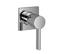 Mezclador monomando empotrado Dornbracht con placas de cobertura 80x80mm, 36060670-27, Color: Oro claro cepillado