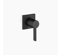 Mezclador monomando empotrado Dornbracht con placas de cobertura 80x80mm, 36060670-33, Color: Negro Mate