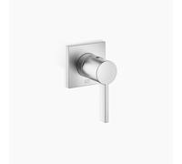 Mezclador monomando empotrado Dornbracht con placas de cobertura 80x80mm, 36060670-93, Color: Cromado cepillado