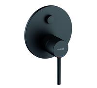 Kludi Bozz grifo de bañera y ducha empotrado negro 387593976