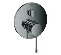 Mezclador monomando Grohe Essence, con desviador de 3 vías, juego listo para montar para GROHE Rapido SmartBox, 24169A01, Color: grafito duro