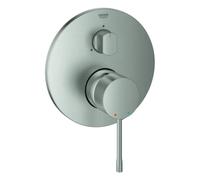 Mezclador monomando Grohe Essence, con desviador de 3 vías, juego listo para montar para GROHE Rapido SmartBox, 24169DC1, Color: súper acero