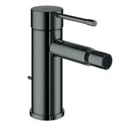 Mezclador monomando Grohe Essence para bidé, proyección de 111 mm, con juego de desagüe, 24178A01, Color: grafito duro