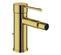 Mezclador monomando Grohe Essence para bidé, proyección de 111 mm, con juego de desagüe, 24178GL1, Color: fresco amanecer
