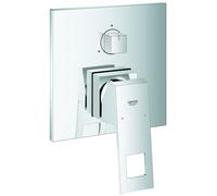 Mezclador monomando Grohe Eurocube, con desviador de 3 vías, 24094000, Color: cromado