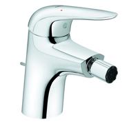 Mezclador monomando Grohe Eurostyle para bidé, saliente de 113 mm, juego de desagüe, maneta cerrada, 23720003