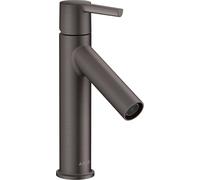 Mezclador monomando hansgrohe AXOR Starck 100 para lavabo con manivela sin lanza, 10003340, Color: Cromo negro cepillado