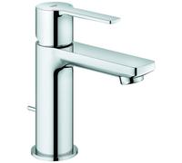 Mezclador monomando Lineare de Grohe para lavabo, tamaño XS, desagüe automático, proyección de 107 mm, 32109001, Color: cromado