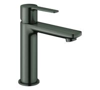 Mezclador monomando lineare de lavabo Grohe, tamaño S, desagüe automático push-open, proyección 128mm, 23106AL1, Color: grafito duro cepillado