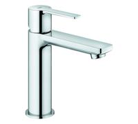 Mezclador monomando lineare de lavabo Grohe, tamaño S, juego de desagüe push-open, proyección 128mm, 23106001, Color: cromado