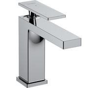 Mezclador monomando para lavabo hansgrohe Tecturis E 110, alcance de 144 mm, sin juego de desagüe, CoolStart, EcoSmart+, 73012000, Color: cromado