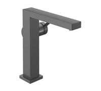 hansgrohe Tecturis E Fine CoolStart - Grifo para lavabo (sin desagüe) | Cromo negro cepillado, altura del caño 173 mm, 1 tipo de chorro, chorro completo, máx. 4 l/min, 73041340