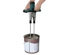 Mezclador Mortero Pegamento Eléctrico,Agitador de Mortero Bipolar,Mezclador Beton Mezclador Mortero Pegamento 6 Velocidades para Mezclar Pintura,Cemento,Yeso,Mortero (Verde)