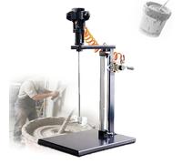 Mezclador Neumático 5 Galones 20L Automático Agitador Pintura Acero Inoxidable EléCtrico HormigóN Mezclar Aire Vertical Amasadora Cemento