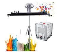 Mezclador neumático, agitador de aire, mezclador neumático de tanque de una tonelada, for materiales de recubrimiento de pintura, agitador disolvente de tinta líquida viscosa(3Cylinders)