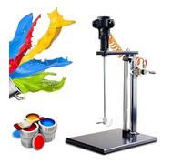 Mezclador neumático automático de pintura - Agitador de elevación de alta velocidad, agitador de recubrimiento profesional para una mezcla eficiente de pintura, tinte e hidrosol - Máquina mezcladora