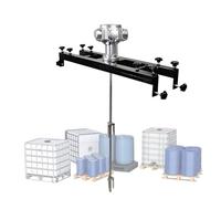 Mezclador neumático de pintura para tanque, agitador IBC de 1000 L, tamaño ajustable para mezclar líquidos viscosos, pinturas, revestimientos y tintas, solución de agitación de alta eficiencia.