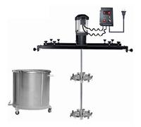 Mezclador neumático eléctrico de pintura, 2000 W, agitador de alto par para pintura, tinta y recubrimientos, máquina mezcladora de alta resistencia para artistas profesionales y proyectos de bricolaj