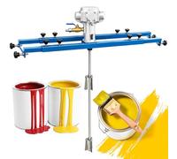 Mezclador Neumático IBC, Agitador de Aire con Soporte para Depósito de 275 Galones, Mezclador Industrial de Aire con Velocidad Ajustable y Palas Plegables, para Pinturas, Tintas Large5-Cylinder