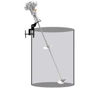 Mezclador neumático para tanque de 55 galones, máquina de agitación de pintura con soporte, agitador de aire para una mezcla eficiente