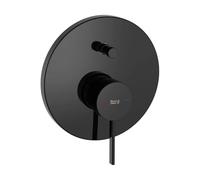 Roca Ona A5A0B9ENB0 - Mezclador para Baño-Ducha Empotrable, Negro Mate - Sin cuerpo empotrable