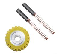 Mezclador para engranaje helicoidal W10112253, pieza de repuesto con cepillo de carbono para batidoras de pie, kit de reparación de acero ABS para modelo KSM90 KSM150 KSM160