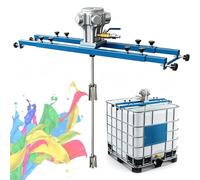 Mezclador Para Ibc, Mezclador Neumático De Pintura Con Agitador De Aire Para Tanque Ibc De 275 Galones, Agitador Industrial De Acero Inoxidable,Para Pintura, Resina, Tinta Y Líquidos Químicos C
