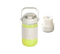 Mezclador personal portátil | Exprimidor de frutas de prensado frío USB | Jugos de batido a prueba de fugas para batidos, para limón naranja mandarina pera camping oficina cocina y