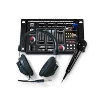 Mezclador Sono DJ BM Bmsonic BMS-21USB-BT 4 vías USB BLUETOOTH, 1 PHONO/LINE, 1 PHONO/USB, 1 CD, auriculares, micrófono incluido