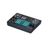 Mezclador Tarjeta de sonido Transmisión en vivo portátil Tarjeta de sonido digital Mezclador multifunción,Una Experiencia De Sonido MáS Interesante